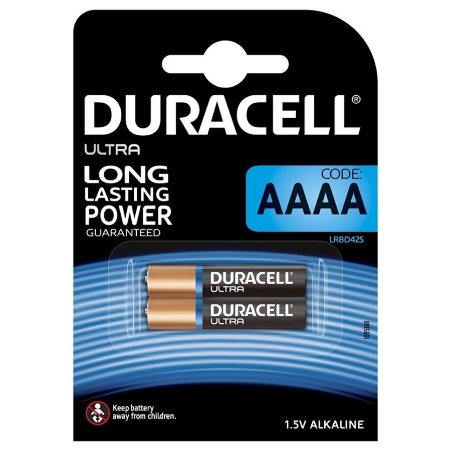 DURACELL - BATERIA ALKALICZNA ULTRA POWER AAAA MX2500 1,5V 2 SZTUKI