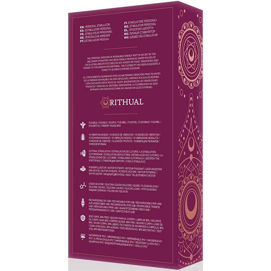 RITHUAL - ANUSARA PODWÓJNY SILNIK AKUMULATOROWY 2.0 ORCHID