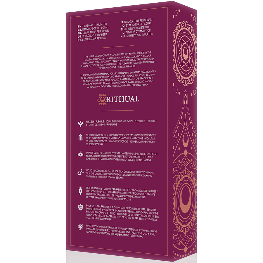 RITHUAL - ORCHID STYMULATOR PUNKTU G KRIYA Z AKUMULATOREM