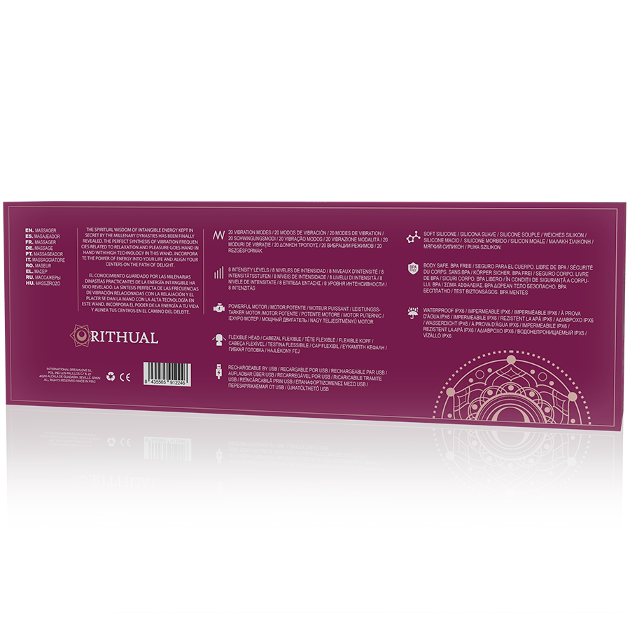 RITHUAL - MOCNA ŁADOWALNA RÓŻDŻKA AKASHA 2.0 ORCHID