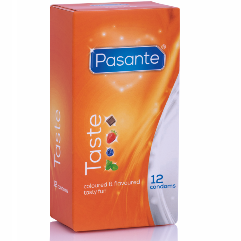 PASANTE - PREZERWATYWY SMAKOWE 12 SZTUK