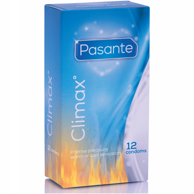 PASANTE - CLIMAX 6 EFEKT CIEPŁA + 6 EFEKT CHŁODZENIA / 12 SZTUK