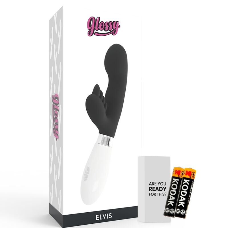 GLOSSY - KRÓLIK ELVIS CZARNY