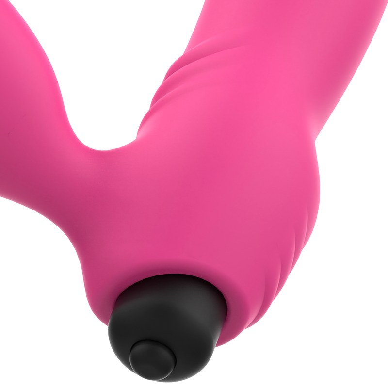 OHMAMA - WIBRATOR Z PODWÓJNĄ STYMULACJĄ BIX EDYCJA ŚWIĄTECZNA RÓŻOWY