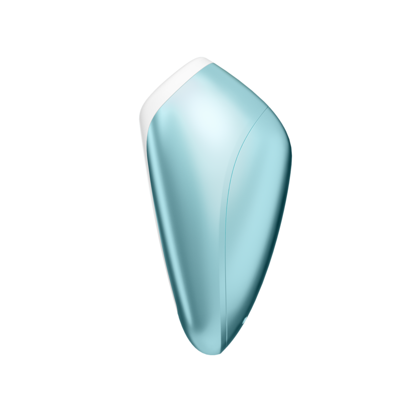 SATISFYER - LOVE BREEZE WIBRATOR SSĄCY LODOWY BŁĘKIT