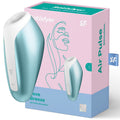 SATISFYER - LOVE BREEZE WIBRATOR SSĄCY LODOWY BŁĘKIT