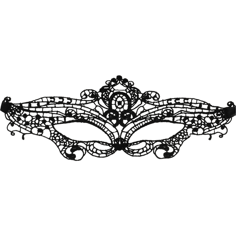 COQUETTE CHIC DESIRE - KORONKOWA MASKA CZARNA