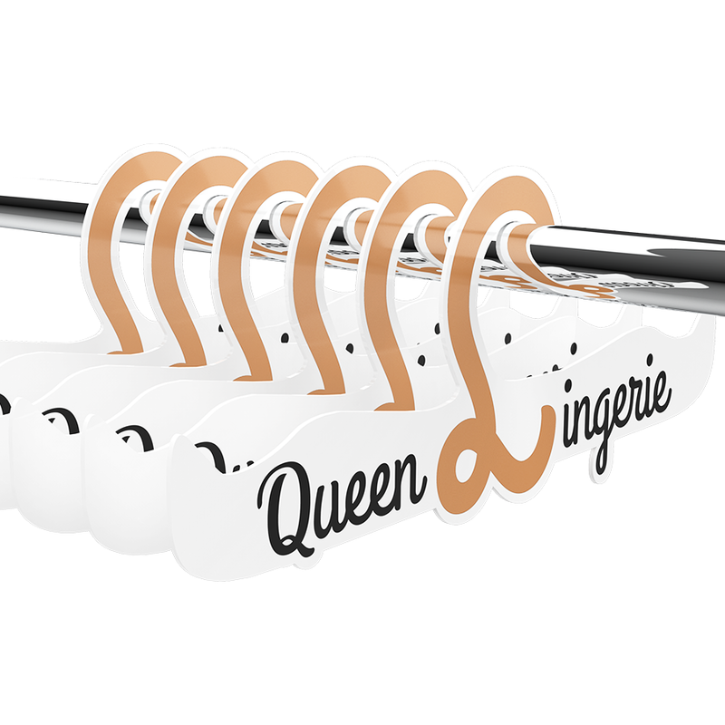 QUEEN LINGERIE - WIESZAK NA BIELIZNĘ 27,5 CM 1 SZTUKA