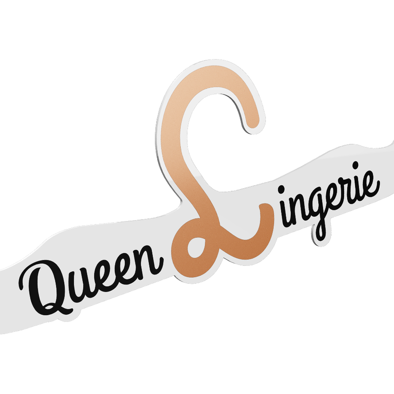 QUEEN LINGERIE - WIESZAK NA BIELIZNĘ 27,5 CM 1 SZTUKA