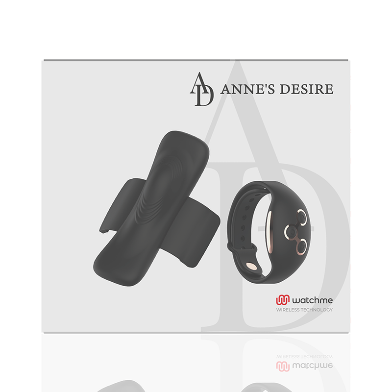 ANNE'S DESIRE - PANTY PLEASURE TECNOLOG A WATCHME CZARNY/ZŁOTY