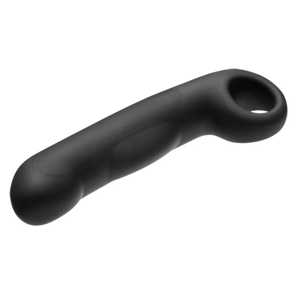ELECTRASTIM - OVID SILIKONOWY CZARNY DILDO