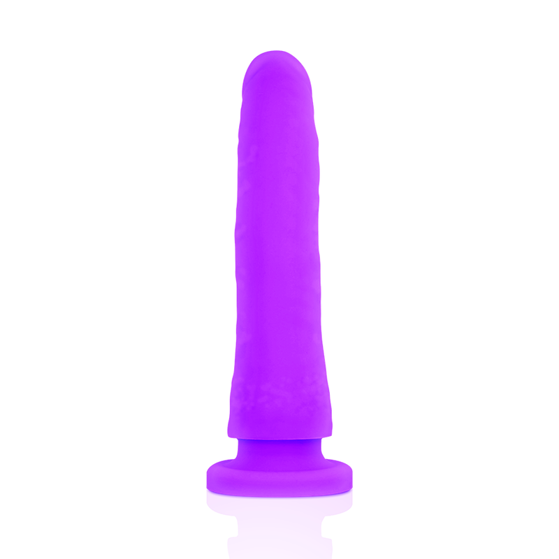 DELTA CLUB - UPRZĄŻ ZABAWKOWA + DONG SILIKONOWY FIOLETOWY 17 CM -O- 3 CM