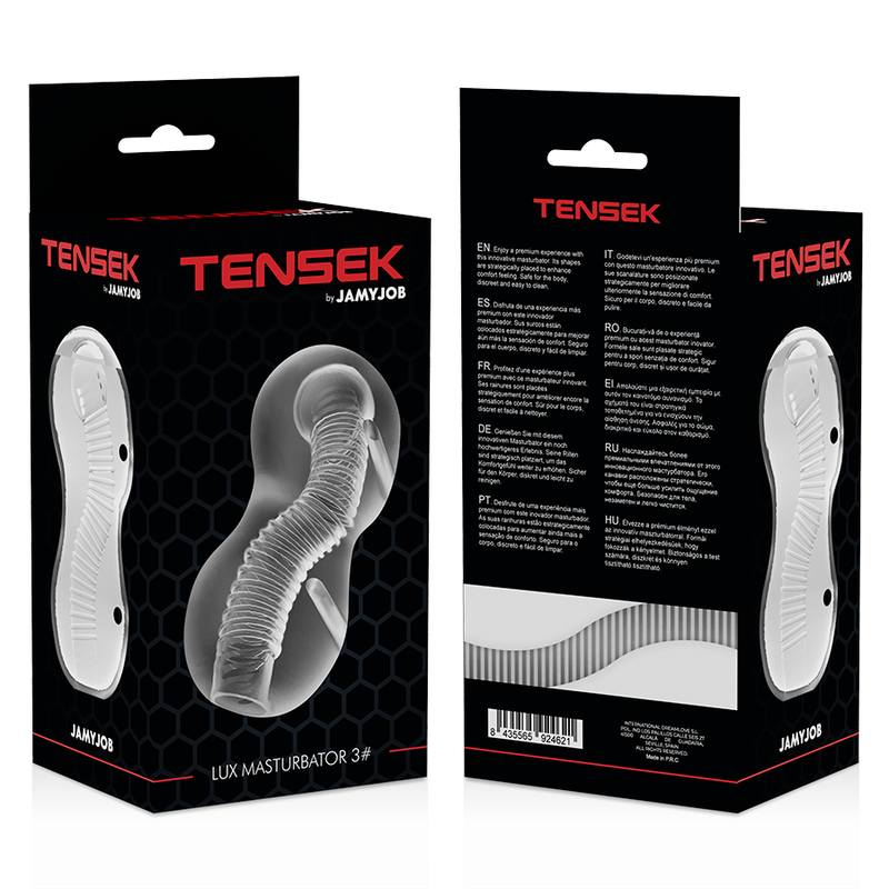 JAMYJOB - EKSTREMALNY TENSEK 3 MASTURBATOR PRZEZROCZYSTY