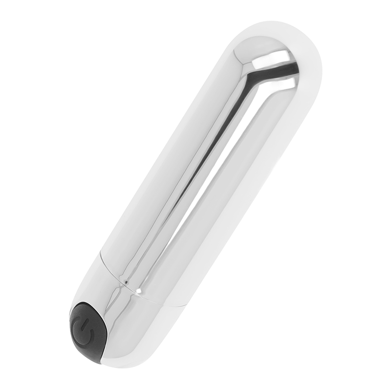 OHMAMA - SREBRNY WIBRUJĄCY POCISK 8 CM