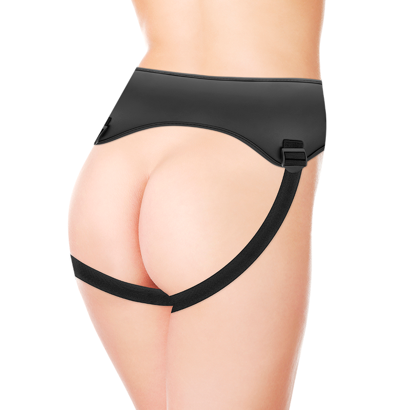 CYBER SILICOCK - SILIKONOWY STRAP-ON PŁYNNY OLIVER Z 3 PIERŚCIENIAMI GRATIS 19 CM -O- 3.9 CM