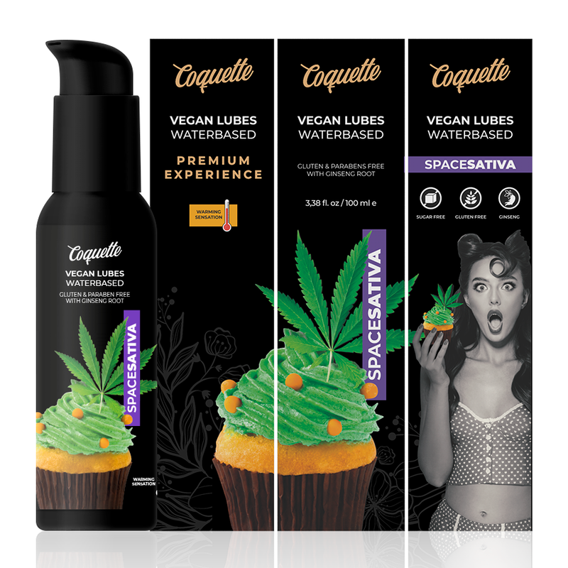 COQUETTE CHIC DESIRE - PREMIUM EXPERIENCE 100 ML WEGAŃSKIE LUBRYKANTY SPACE SATIVA