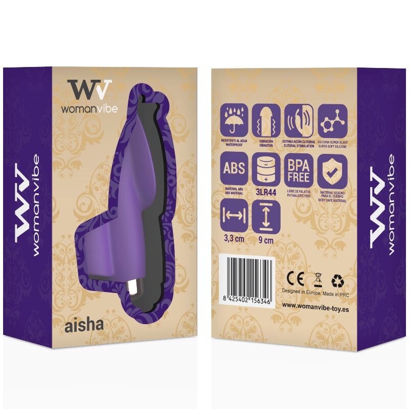 WOMANVIBE - AISHA SILIKONOWY STYMULATOR PALCOWY