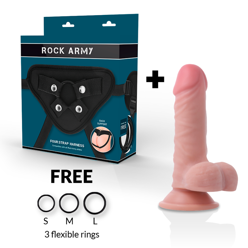 ROCKARMY - UPRZĄŻ + PODWÓJNA PIANKA 17 CM -O- 4.46 CM