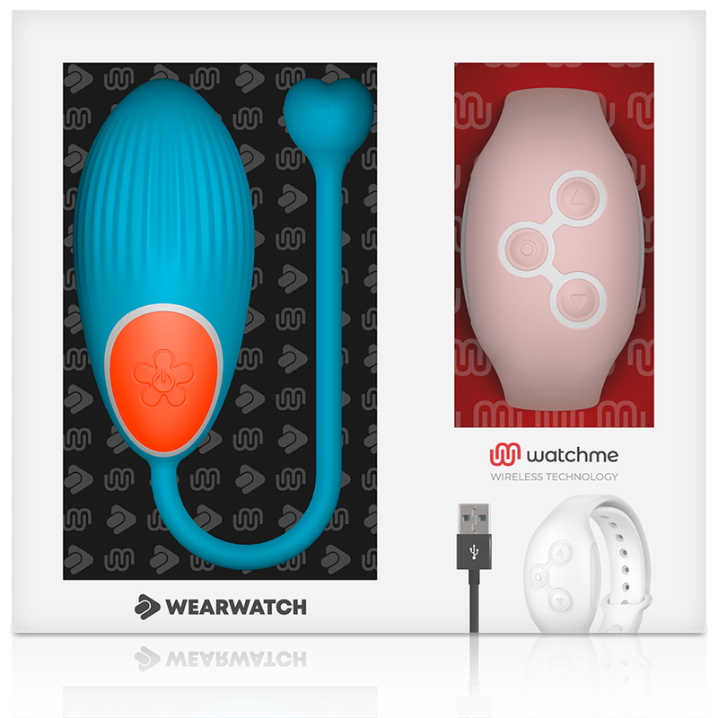 WEARWATCH - WATCHME TECHNOLOGY ZDALNIE STEROWANE JAJKO NIEBIESKIE / RÓŻOWE