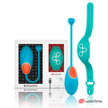 WEARWATCH - WATCHME TECHNOLOGY ZDALNIE STEROWANY JAJKO NIEBIESKI / AKWAMARYNA