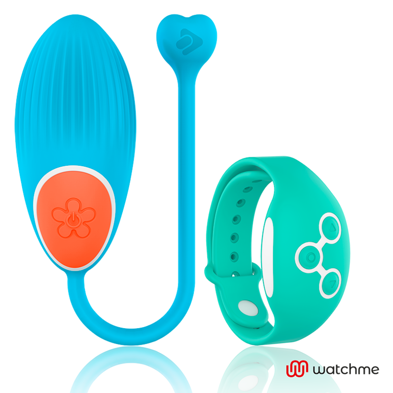 WEARWATCH - WATCHME TECHNOLOGY ZDALNIE STEROWANY JAJKO NIEBIESKI / AKWAMARYNA