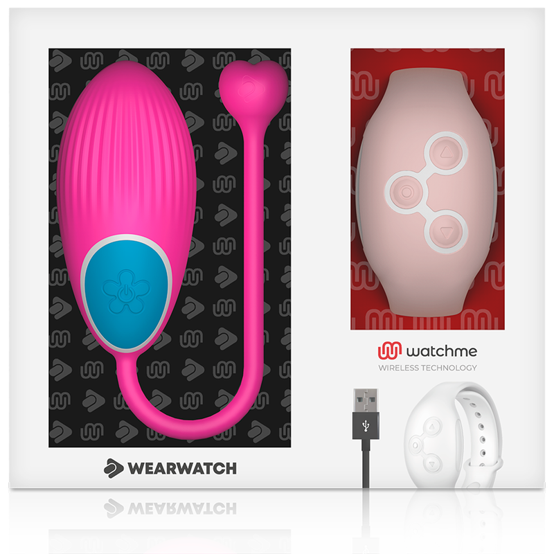 WEARWATCH - PILOT ZDALNEGO STEROWANIA WATCHME TECHNOLOGY EGG FUCHSIA / PINK
