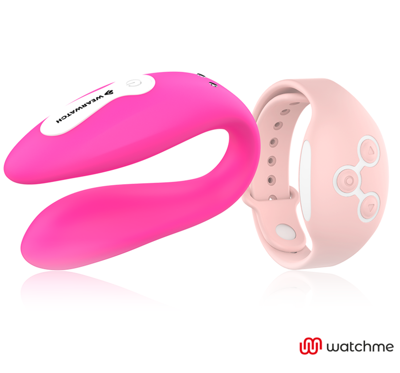 WEARWATCH - WIBRATOR Z PODWÓJNĄ TECHNOLOGIĄ WATCHME FUCHSIA / RÓŻOWY